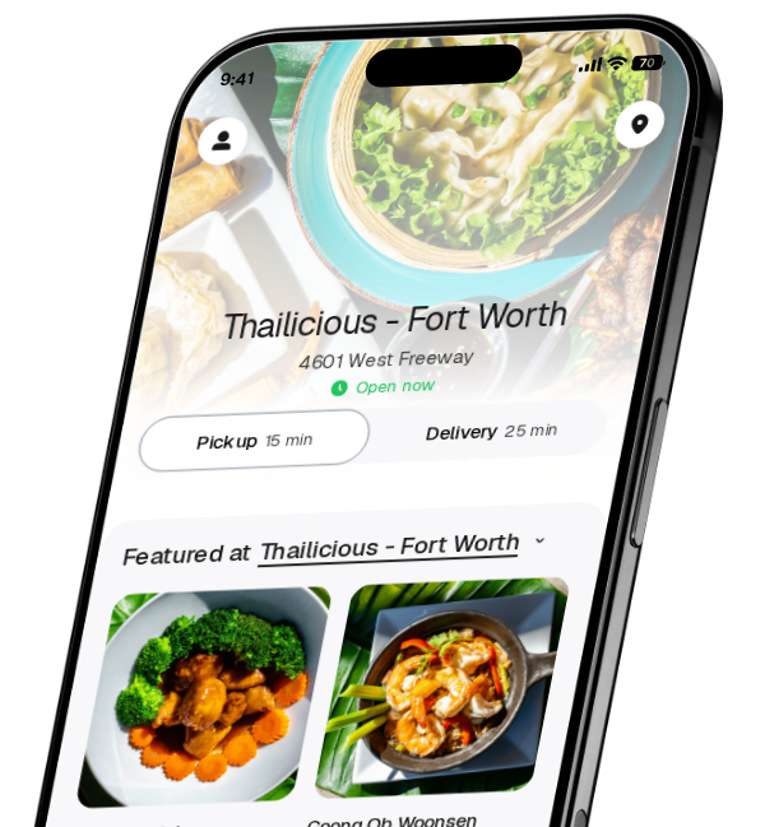 Thailicious - Fort Worth app preview