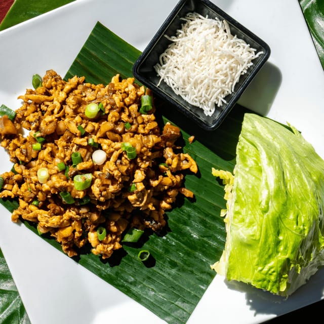 Chicken Lettuce Wrap.