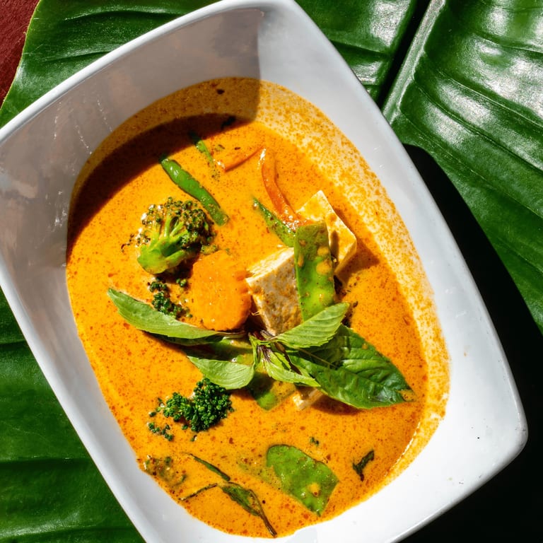 Delicious Panang Curry Awaits