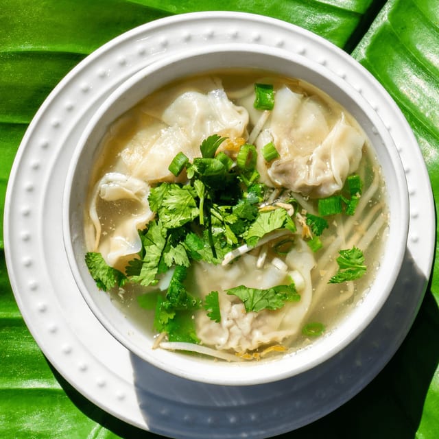 Wonton Soup.
