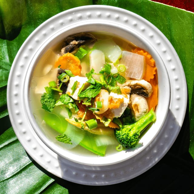 Vegetables & Tofu Soup.