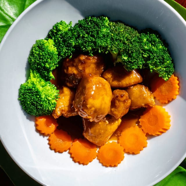 Orange Chicken.