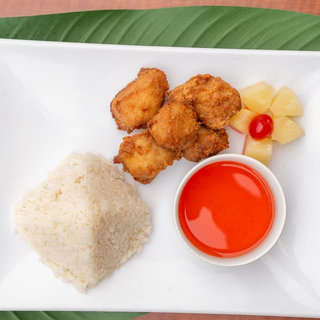 Sweet & Sour Chicken.