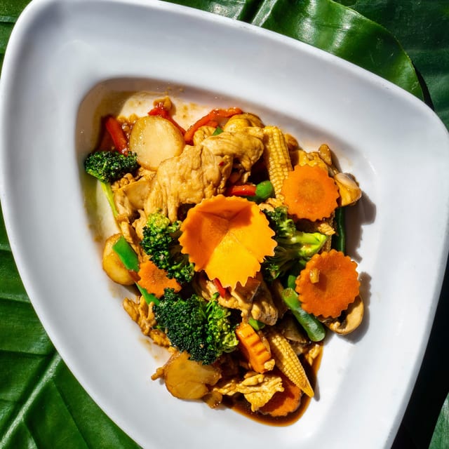 Mixed Vegetable Stir-Fry.