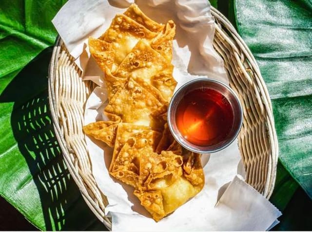 40-Piece Crab Rangoon.